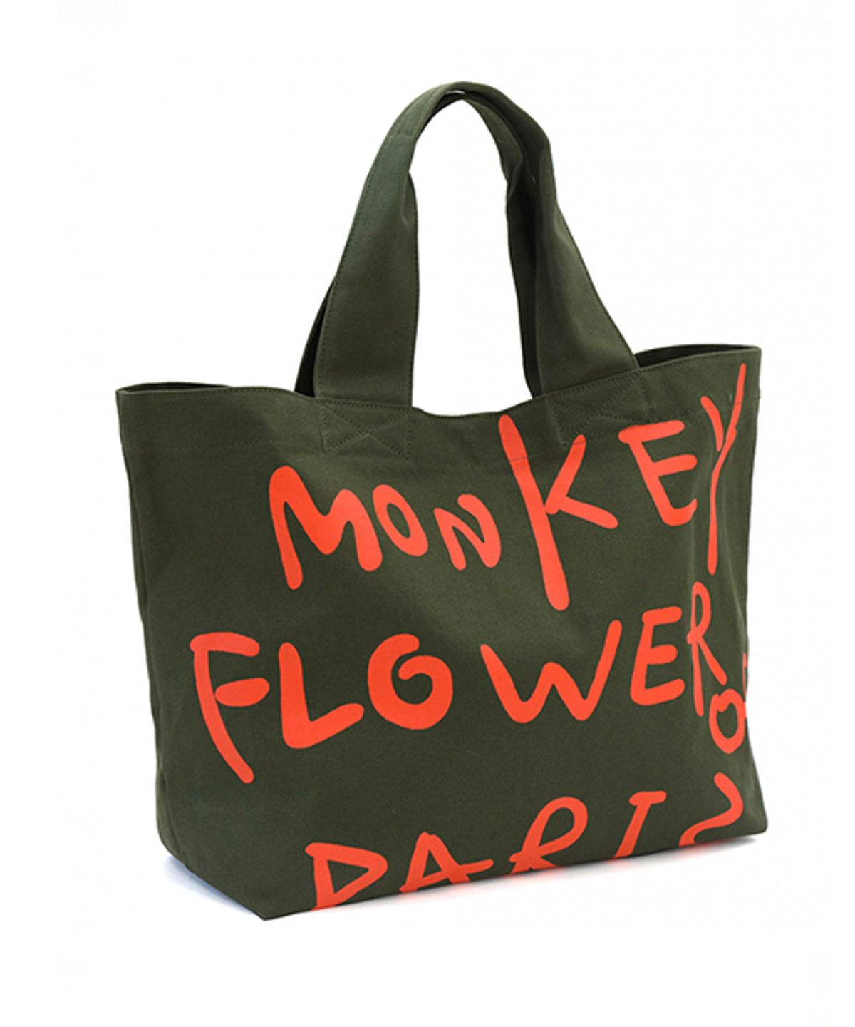 몽키플라워(Monkey Flower) 공용 캔버스 빅토트백 / MM9WBG02U RED