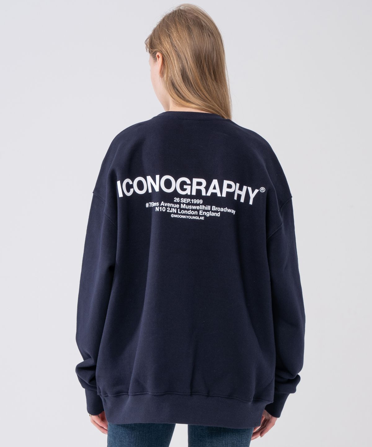 아이코노그라피(ICONOGRAPHY) 헤비코튼 볼륨프린트 LODNDON MUSWELLHILL DNA2