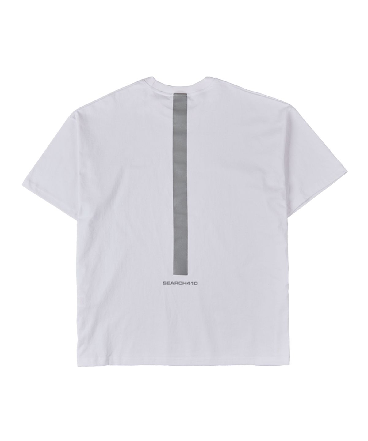 써치410(SEARCH410) [UNISEX] REFLECTIVE BOX T_WHITE