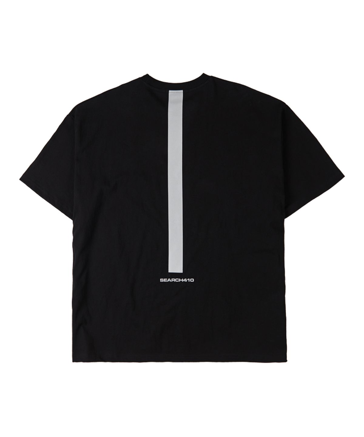 써치410(SEARCH410) [UNISEX] REFLECTIVE BOX T_BLACK