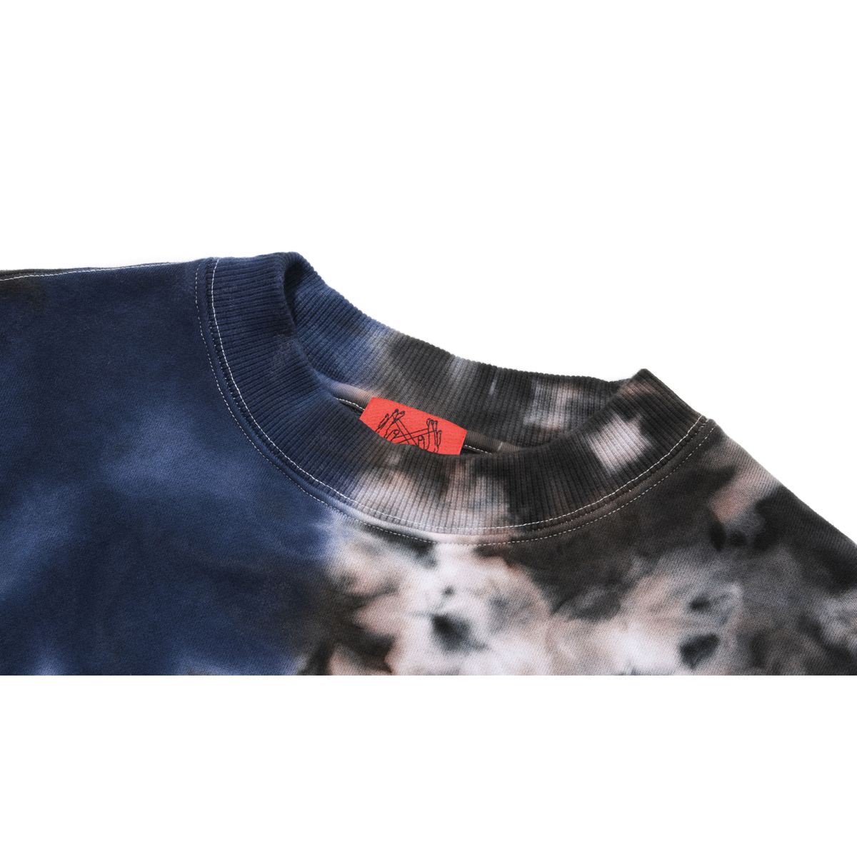 커넥트엑스(CONECTX) One&Only Tie-dye Sweat Shirts (charcoal blue)