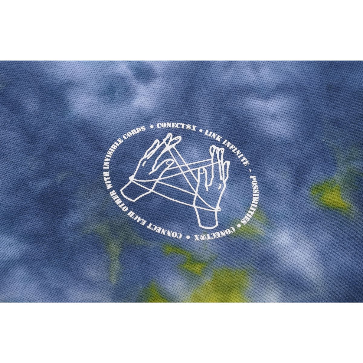 커넥트엑스(CONECTX) One&Only Tie-dye Sweat Shirts (yellow blue)