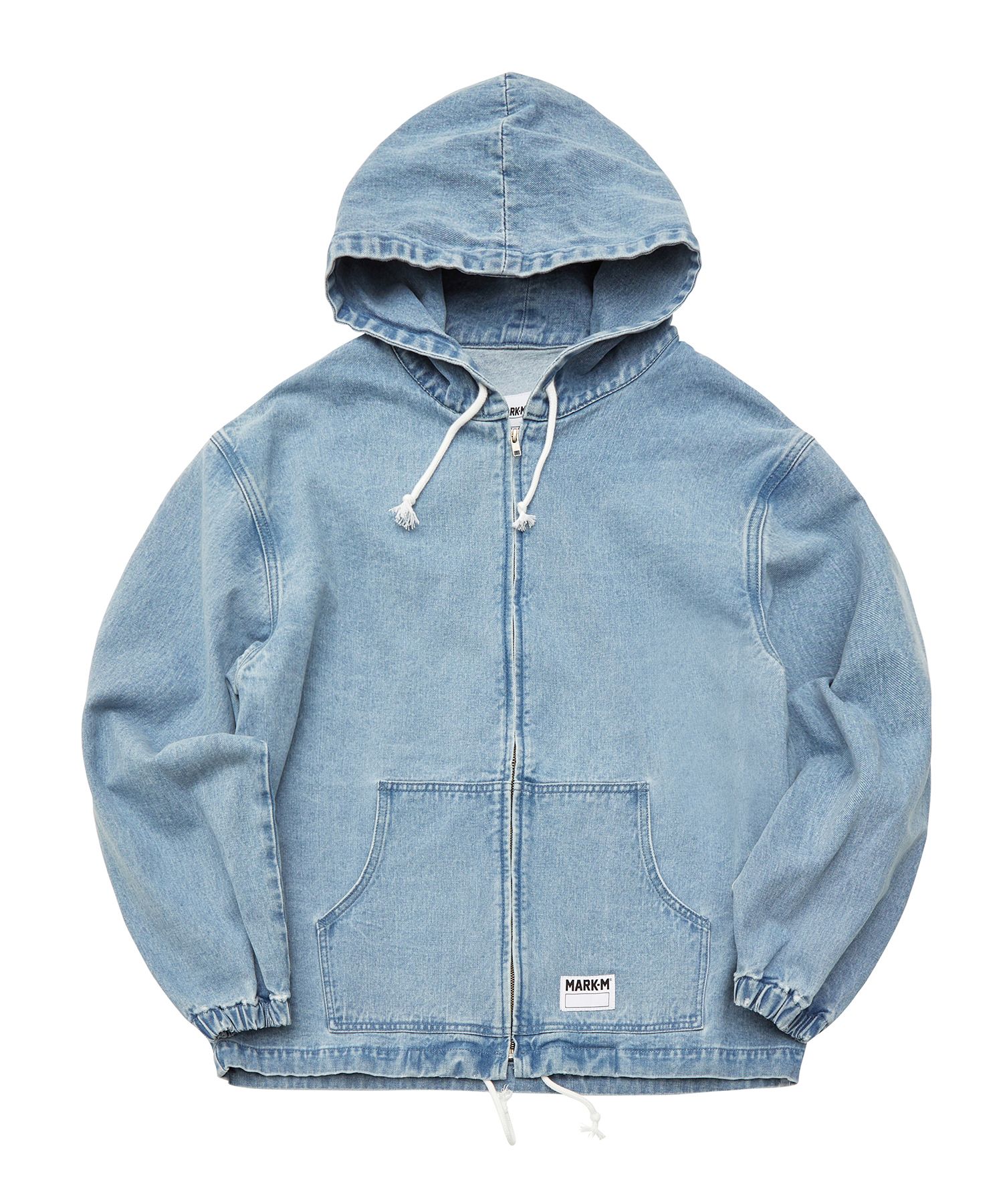 MUSINSA | MARKM Wave Logo Denim Jumper BL
