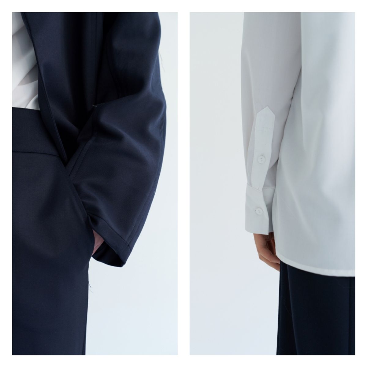 고목(KOMOK) 창과 문 셔츠 (white)-남