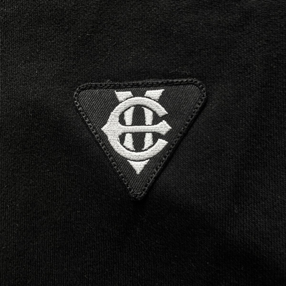 에잇볼륨(EIGHTVOLUME) EV  T 패치 오버핏 맨투맨 (블랙)