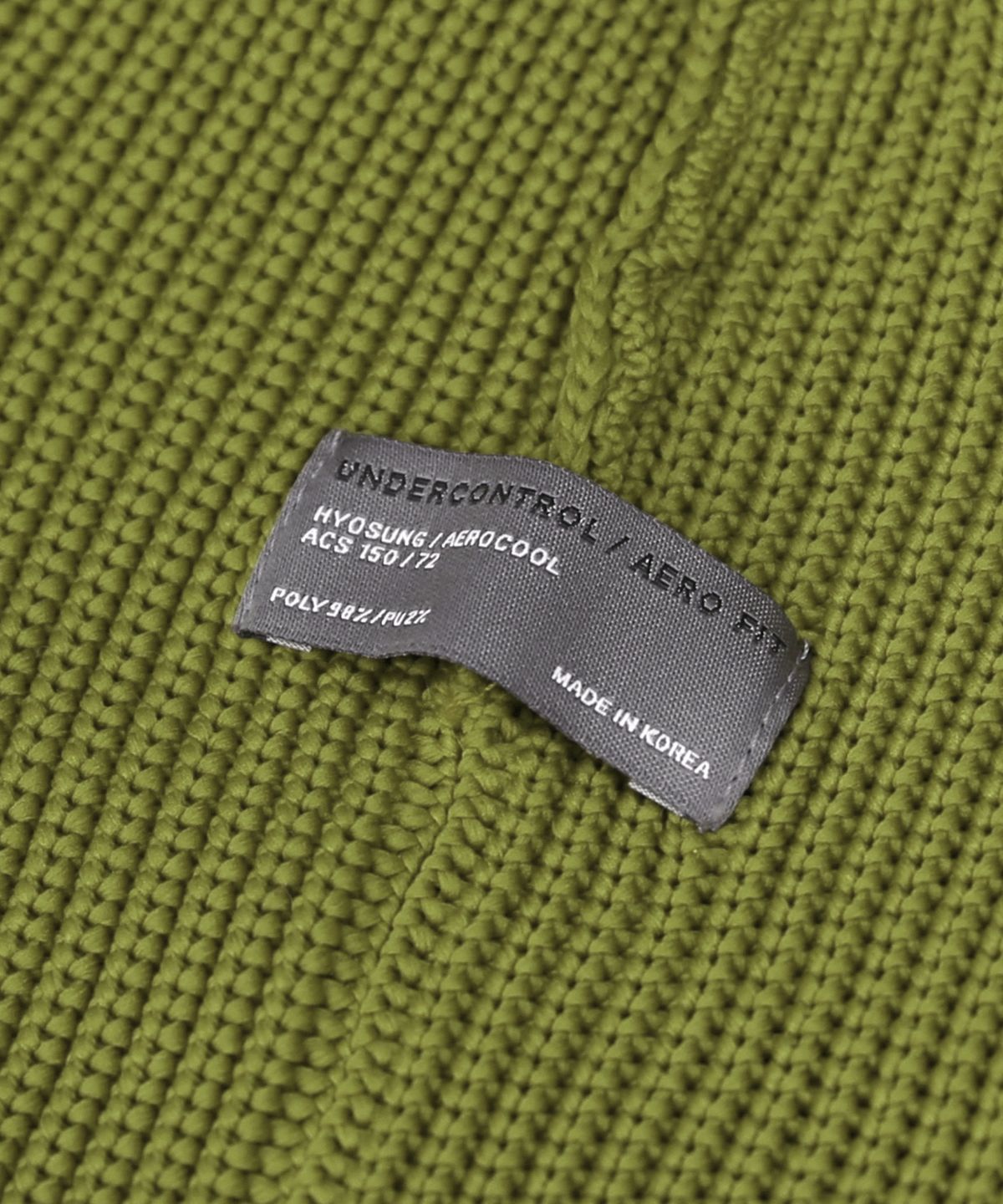 언더컨트롤(UNDERCONTROL) 여름 비니 BEANIE / AERO FIT / Y GREEN