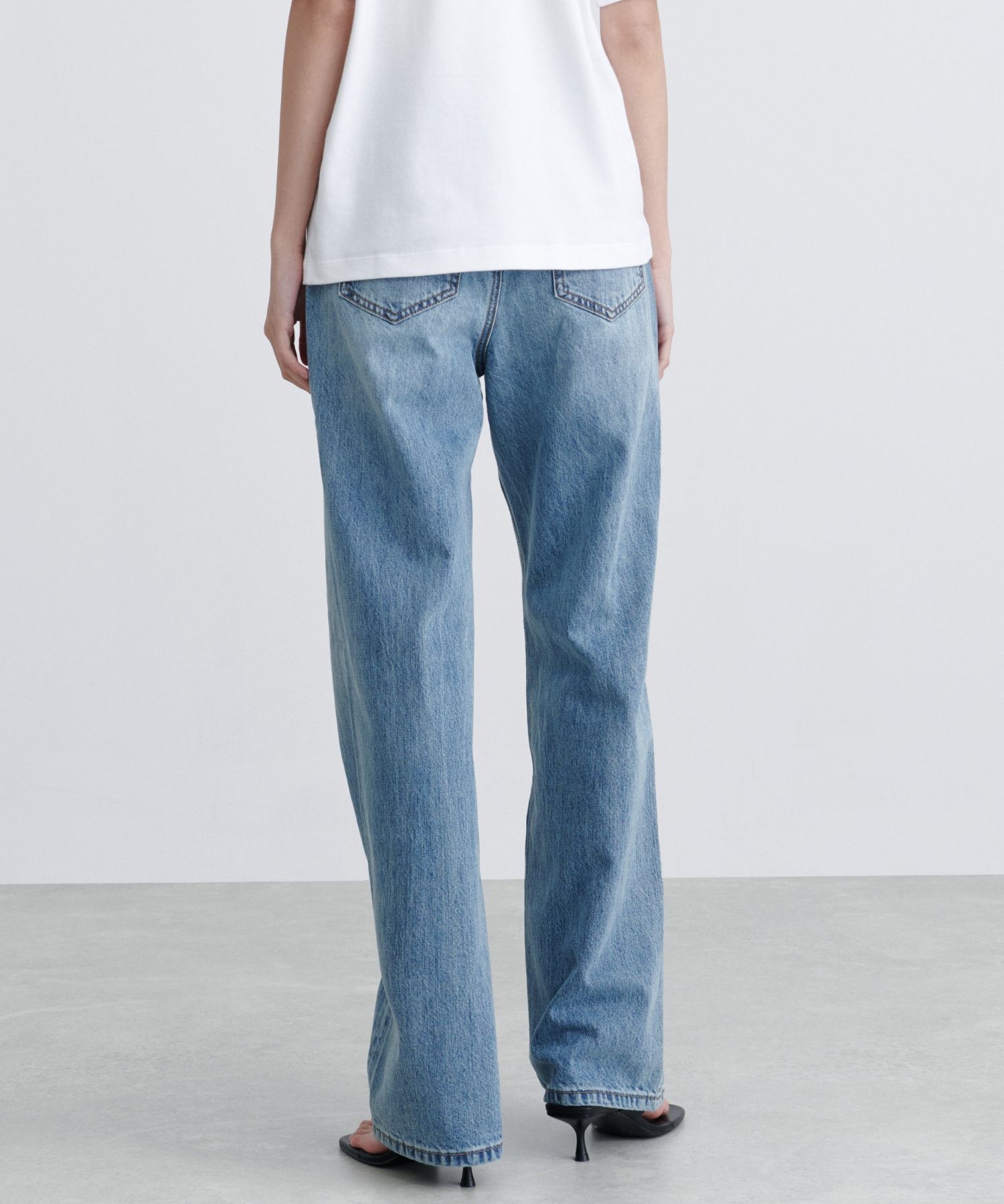 MUSINSA STANDARD LADY'S_ライトウェイトワイドデニムパンツ_2色 MUSINSA STANDARD LADY'S_パネルワイドデニムパンツ_2色