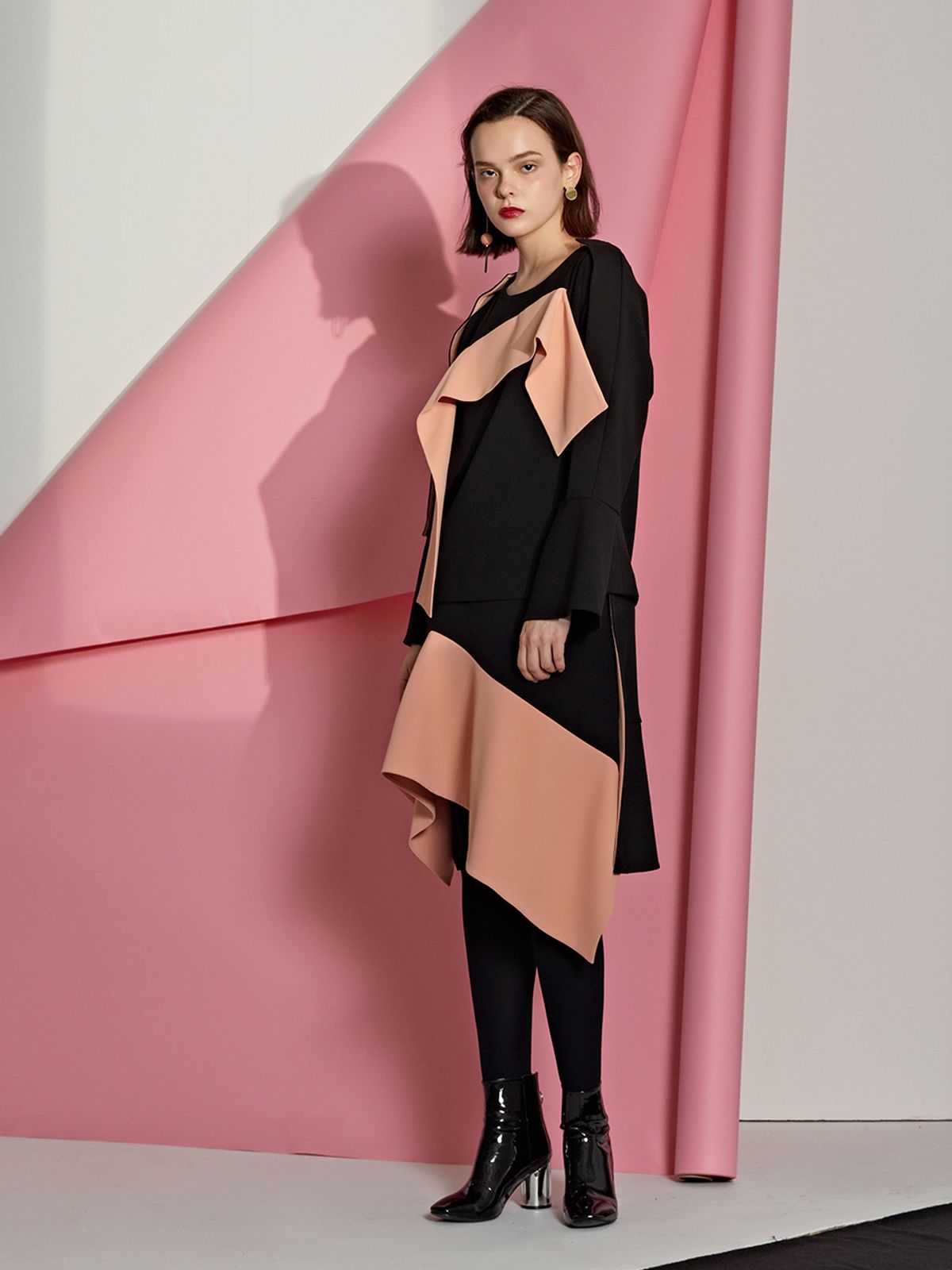 르이엘(LE YIEL) Color Panel Skirt