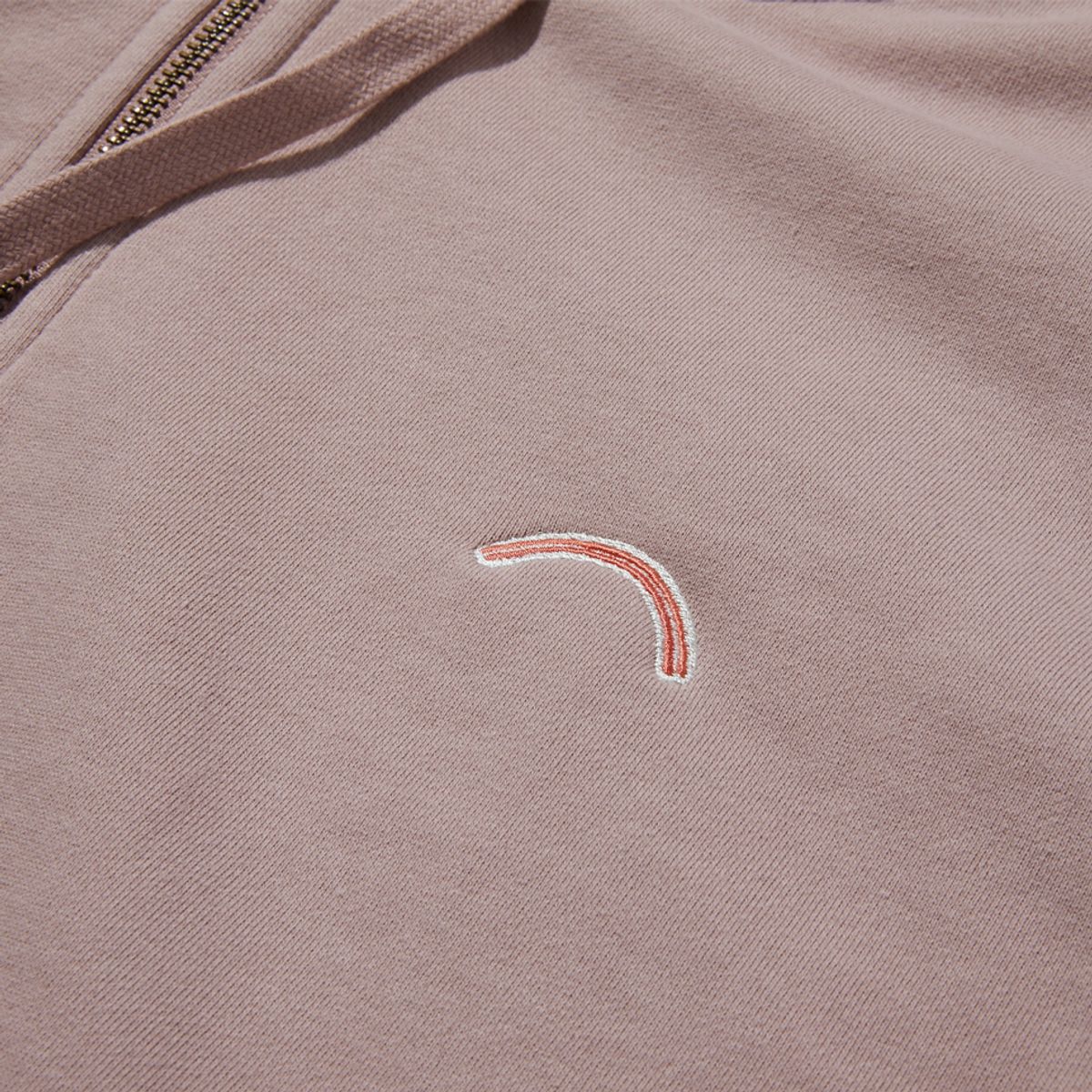 브라이언베리(BRIAN BERRY) ARC HOOD ZIP-UP_MUSK PINK