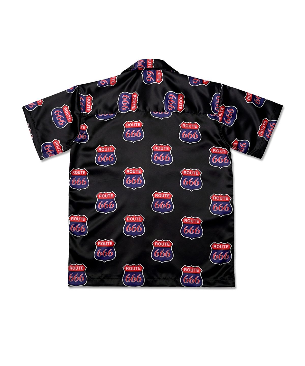 아임낫어휴먼비잉(I AM NOT A HUMAN BEING) 666 Freeway Short Sleeve Shirt - BLACK