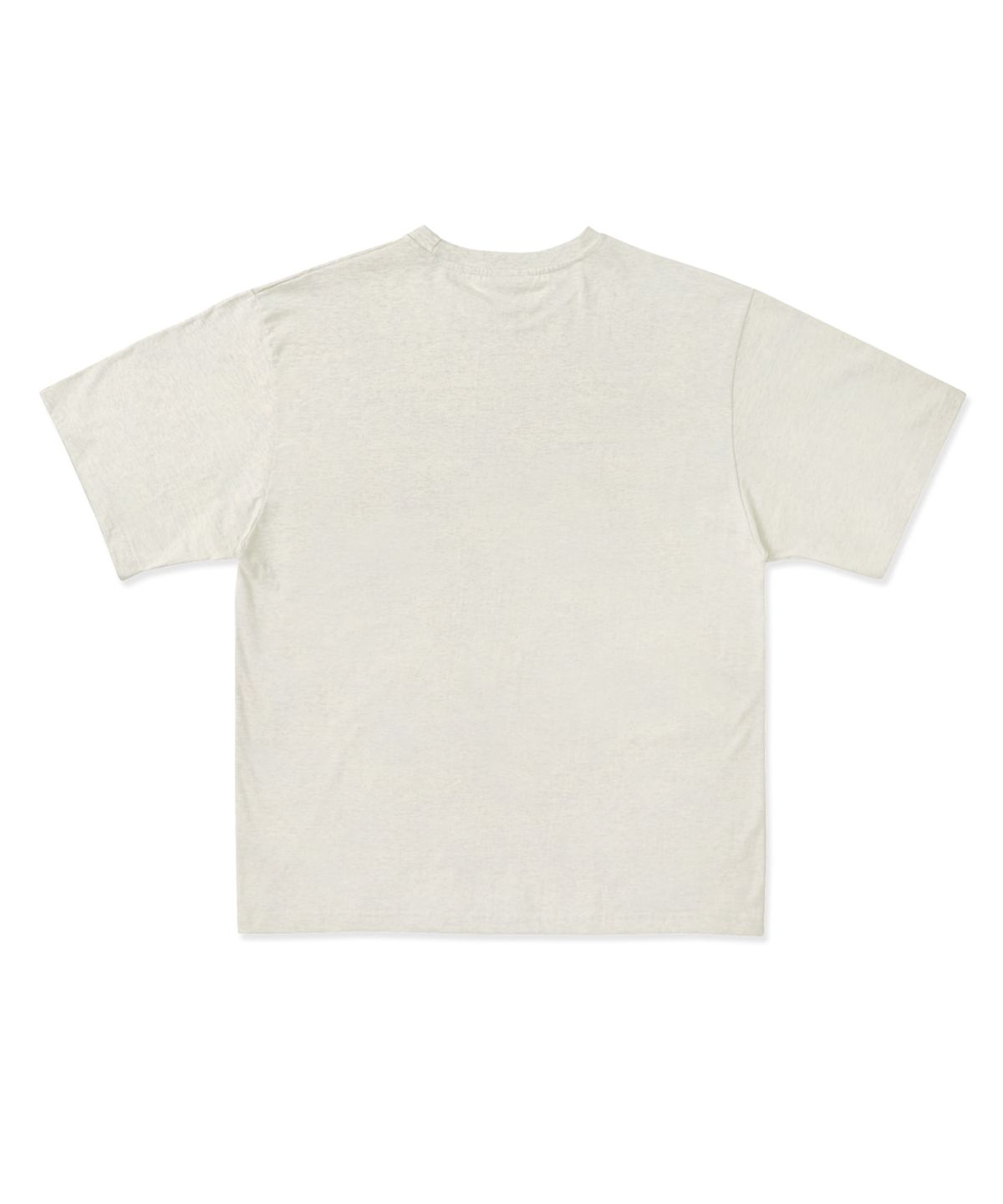 아임낫어휴먼비잉(I AM NOT A HUMAN BEING) Psychedelic Brain Short Sleeve T-Shirt - OATMEAL