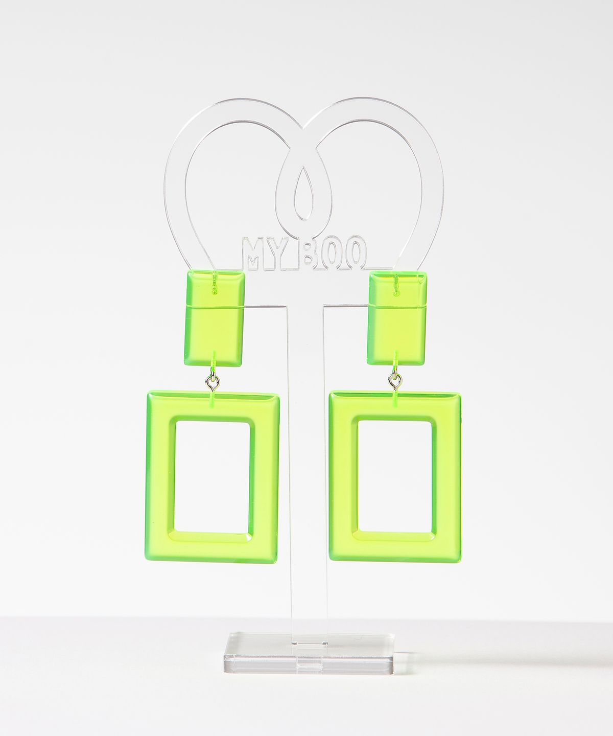 마이부(MY BOO) Crystalsquare - Neon Green