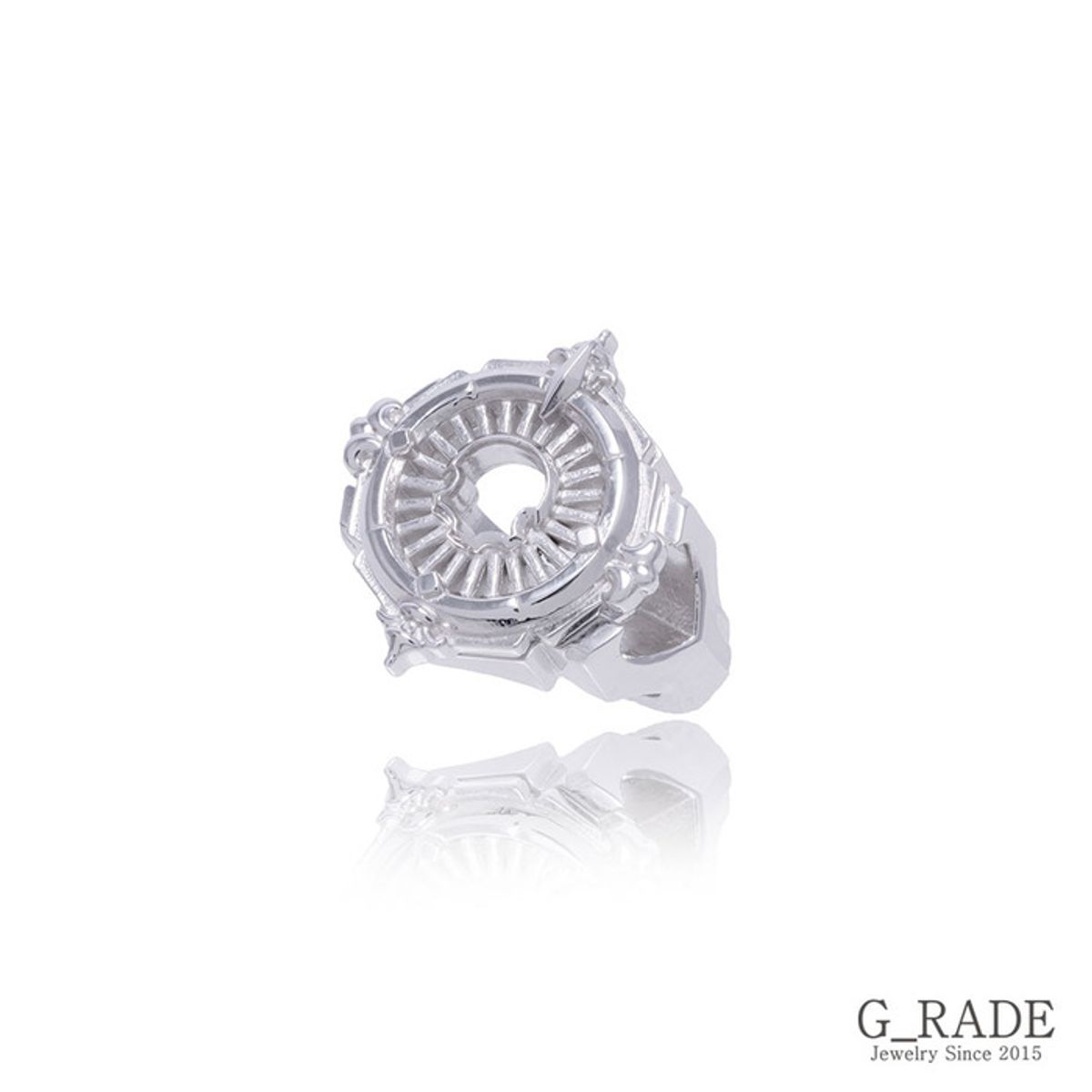 지레이드(G_RADE) Compass Shield Ring