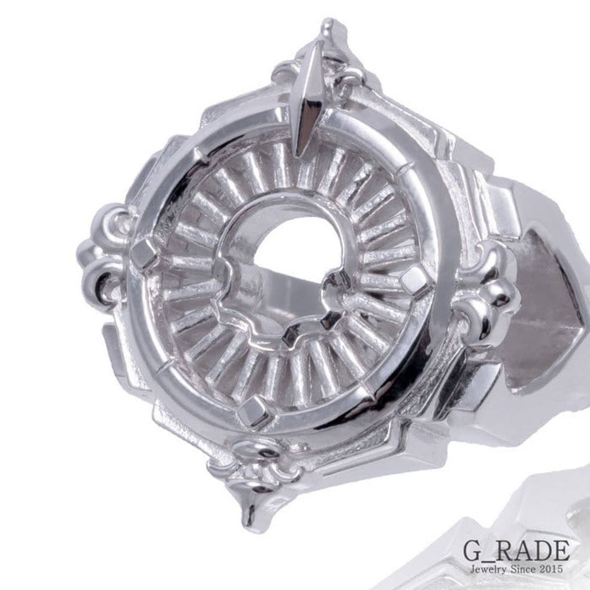 지레이드(G_RADE) Compass Shield Ring