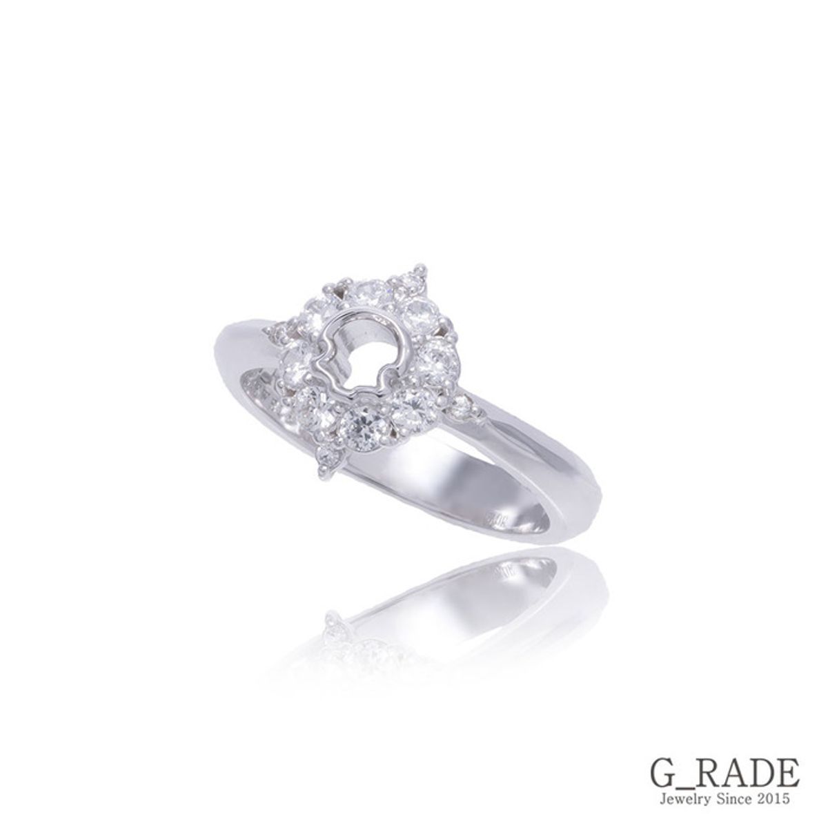 지레이드(G_RADE) Shiny Circle Ring