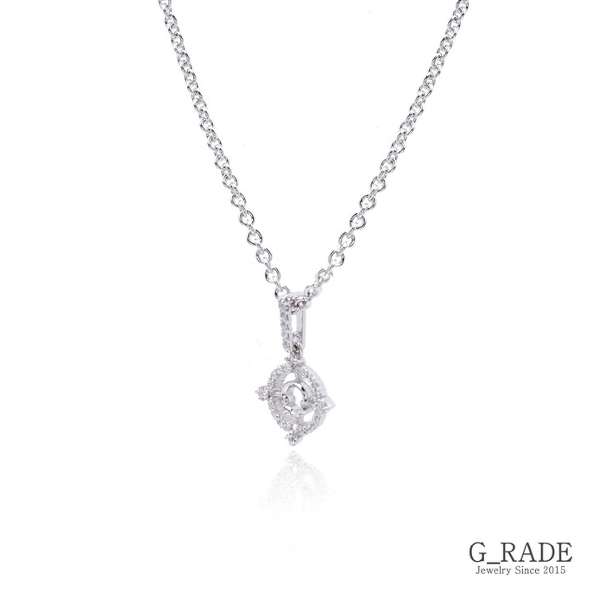 지레이드(G_RADE) Small 4way Compass Necklace