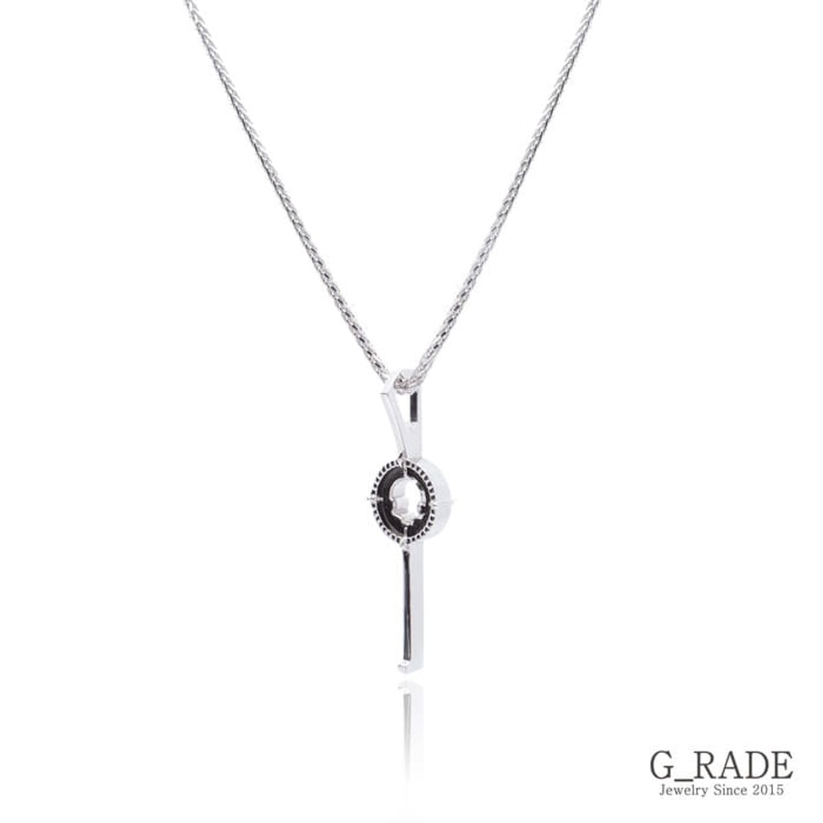 지레이드(G_RADE) Key Compass Basic Necklace