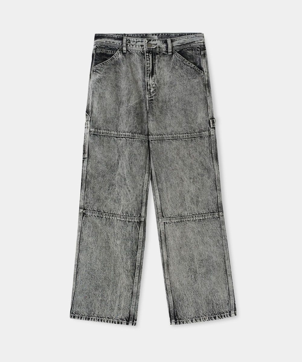 【MAISON MINED】24FW★ WHITE SPREAD CARPENTER DENIM Designer fashion, Seoul-fully created | W Concept