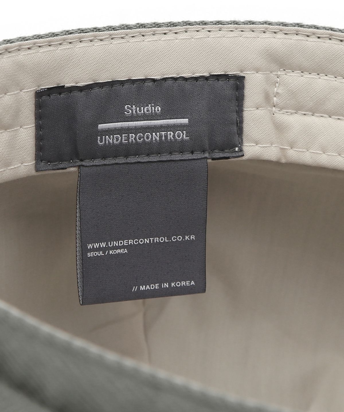 언더컨트롤 스튜디오(UNDERCONTROL STUDIO) 코튼 베레모 BREAD BERET / BIO H TWILL / D MINT
