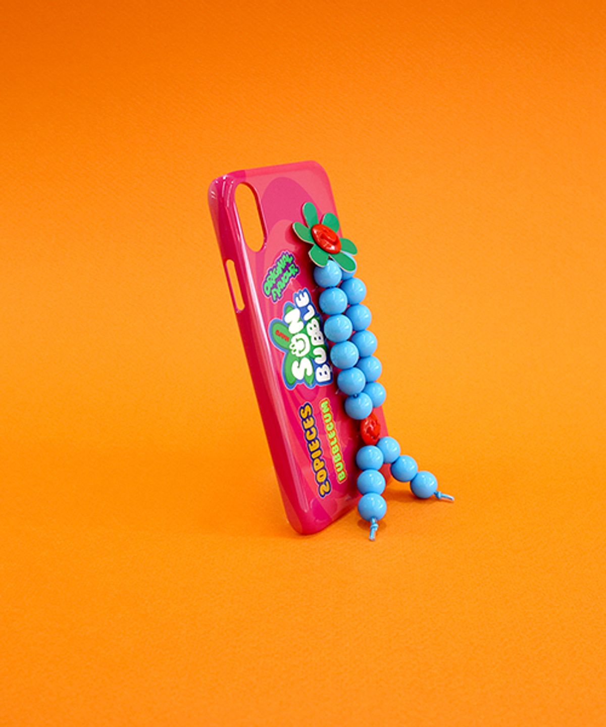 세컨드유니크네임(SECOND UNIQUE NAME) SUN CASE BUBBLE STRING HOT PINK