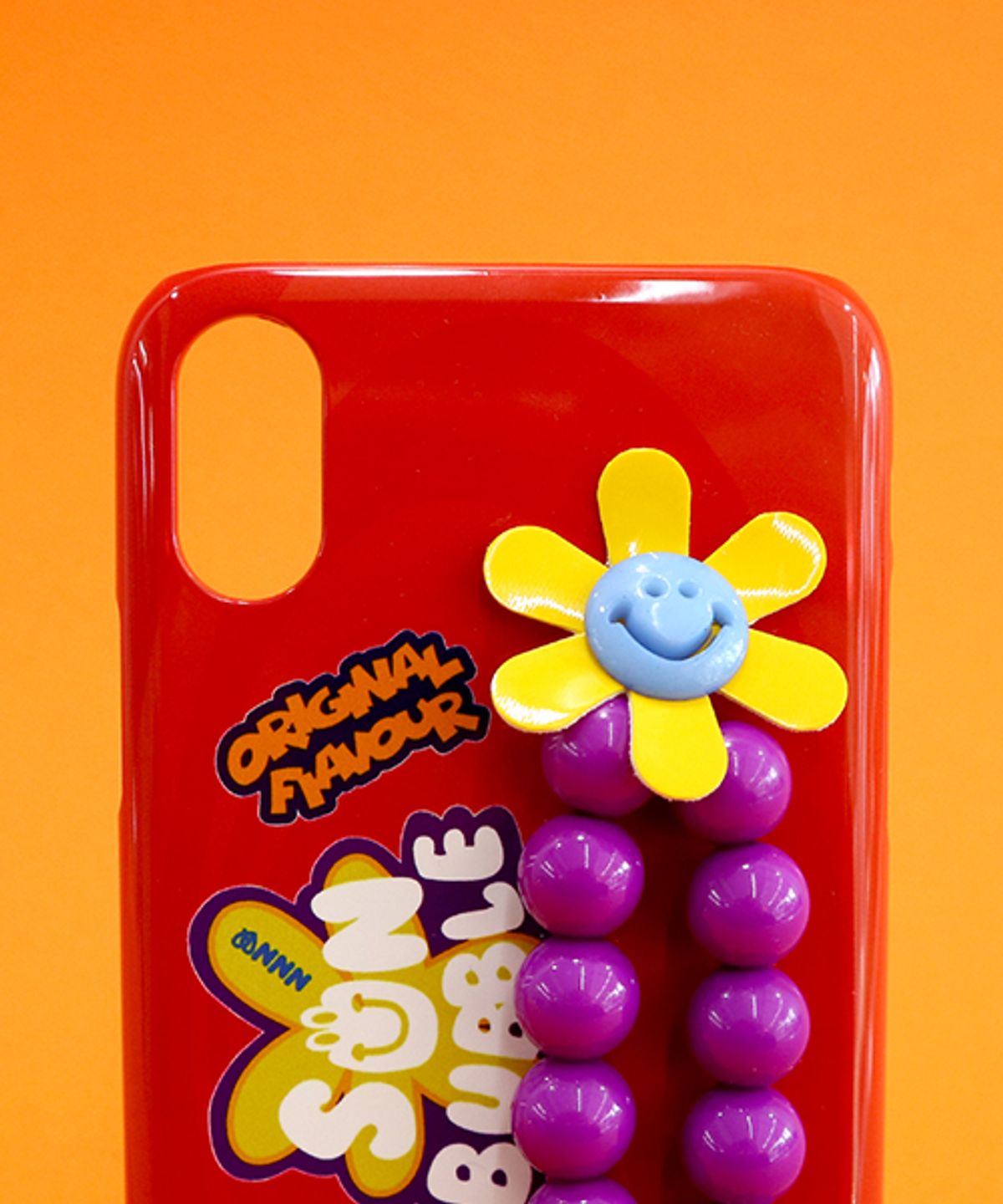 세컨드유니크네임(SECOND UNIQUE NAME) SUN CASE BUBBLE STRING RED