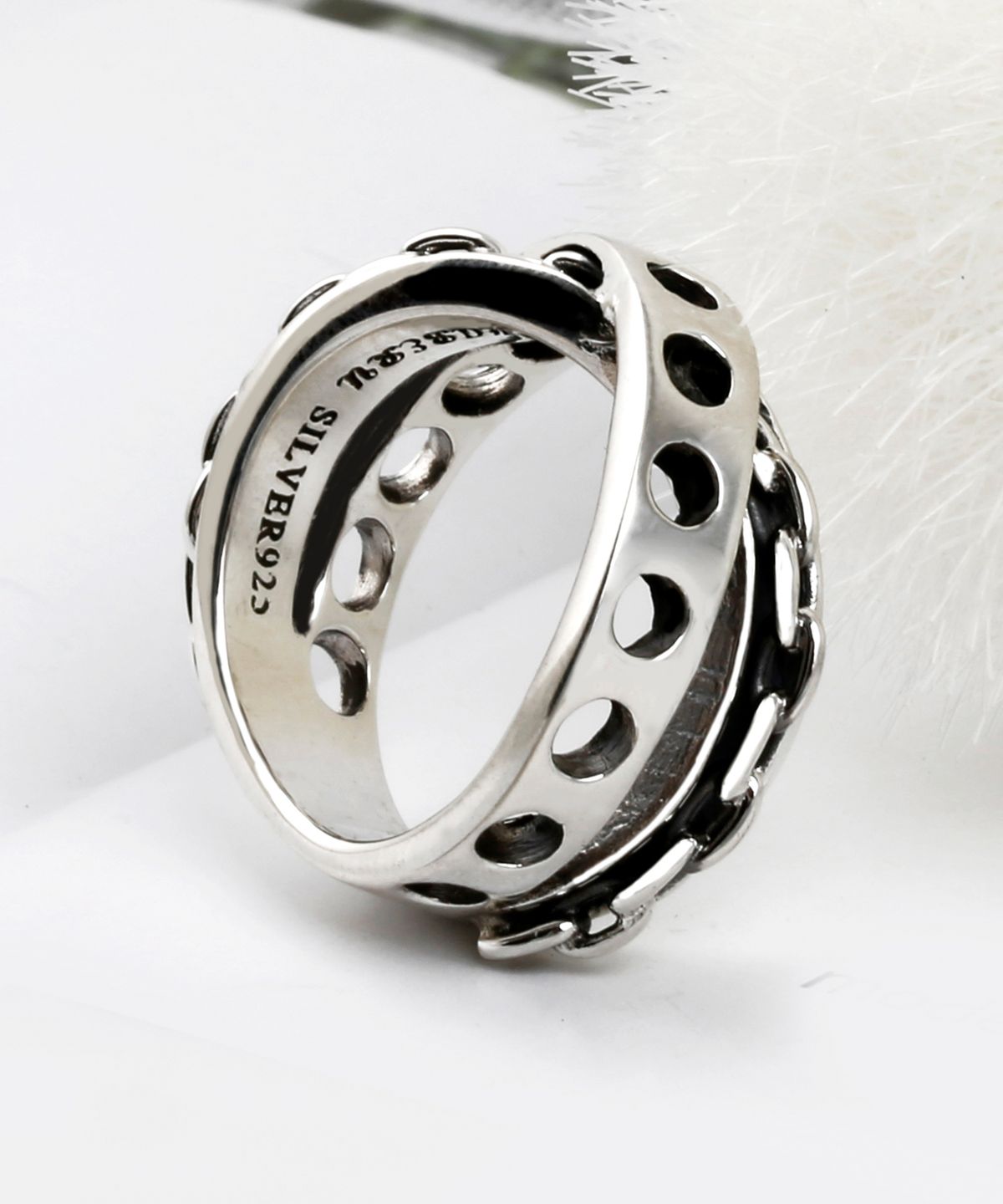 쇼브오프(SHOVEOFF) SVR-#623 Silver92.5 RING 반지