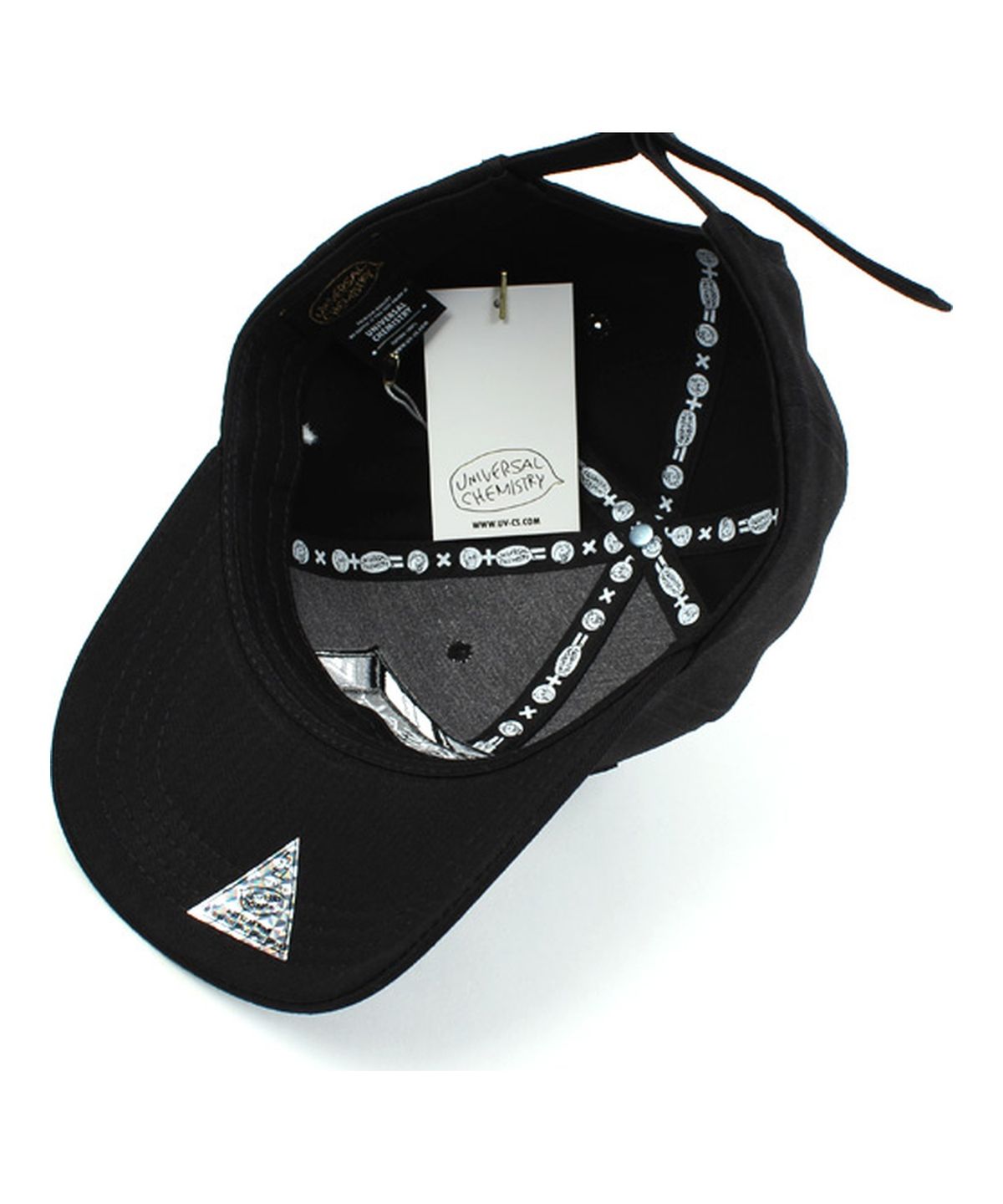 유니버셜 케미스트리(UNIVERSAL CHEMISTRY) Disco Logo Gray Ballcap 디스코볼캡