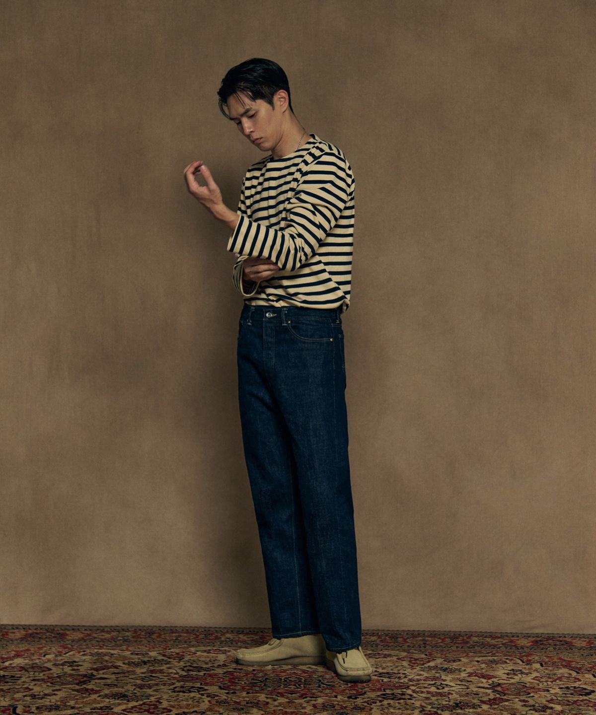 브론슨(BRONSON) Breton Stripe Long Sleeve Tee KR ver. A/N