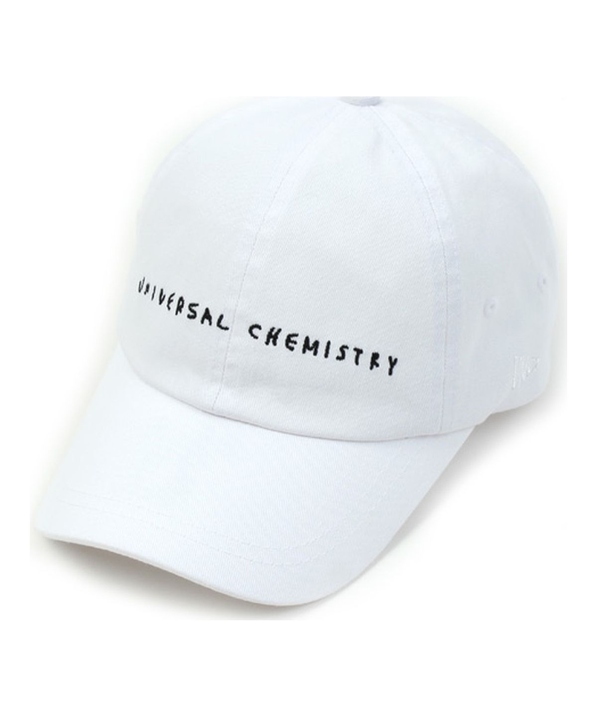 유니버셜 케미스트리(UNIVERSAL CHEMISTRY) White Bio Washing Logo Ballcap 워싱볼캡