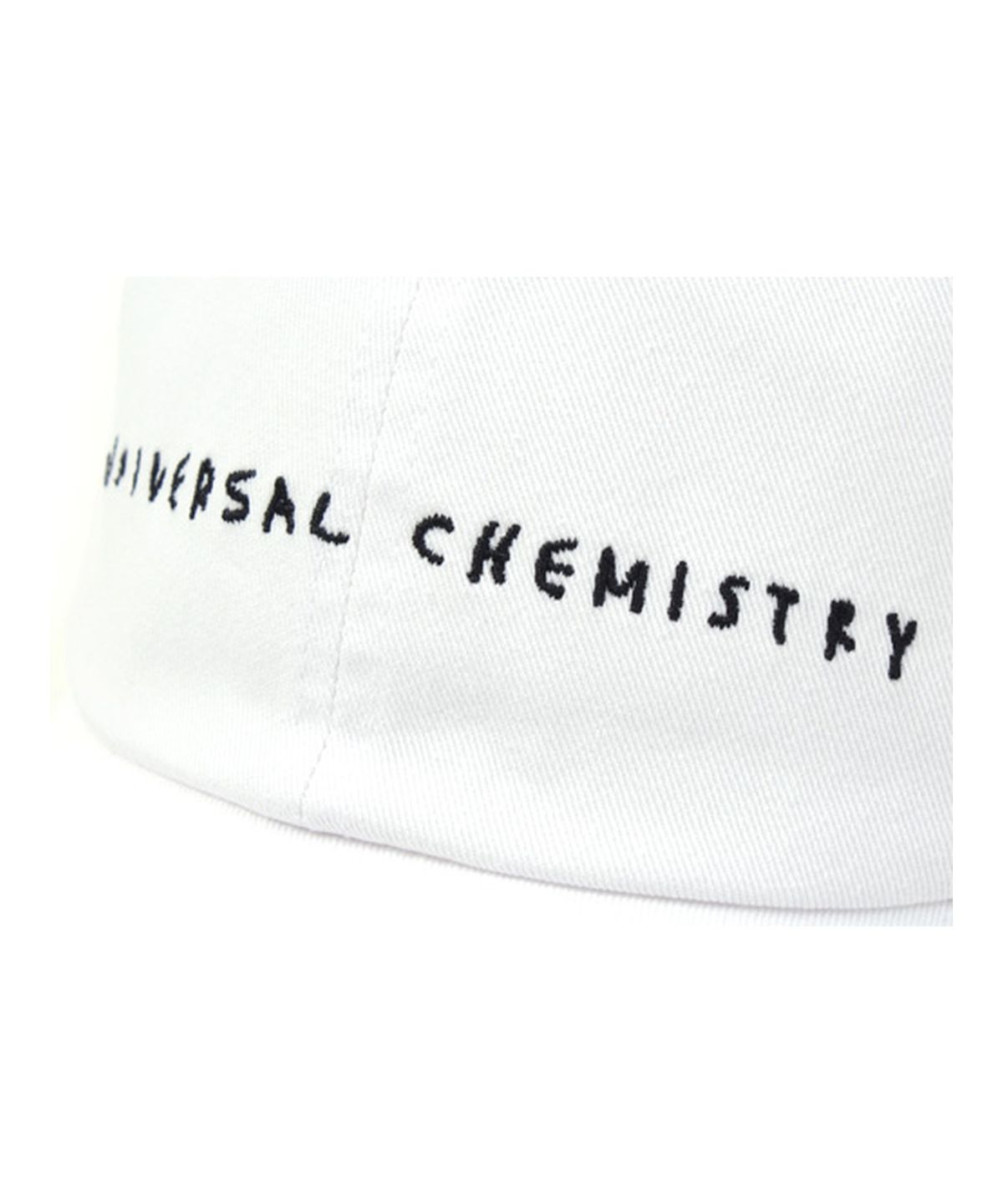 유니버셜 케미스트리(UNIVERSAL CHEMISTRY) White Bio Washing Logo Ballcap 워싱볼캡