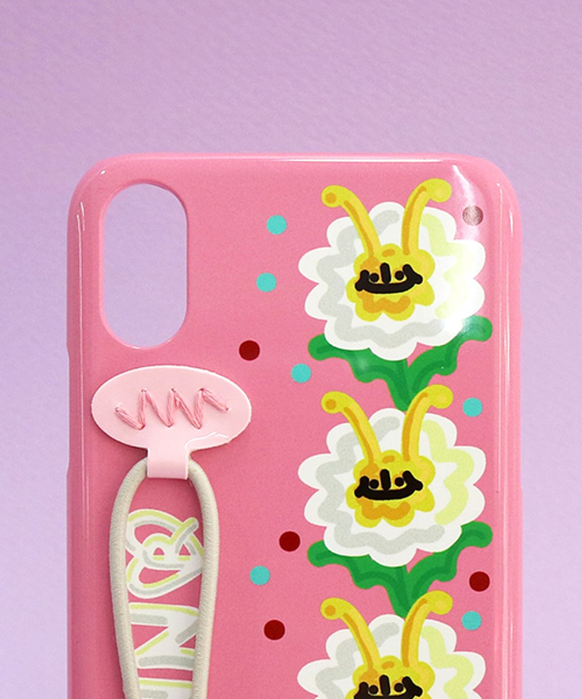 세컨드유니크네임(SECOND UNIQUE NAME) SUN CASE STRING GLOSSY PINK LILY