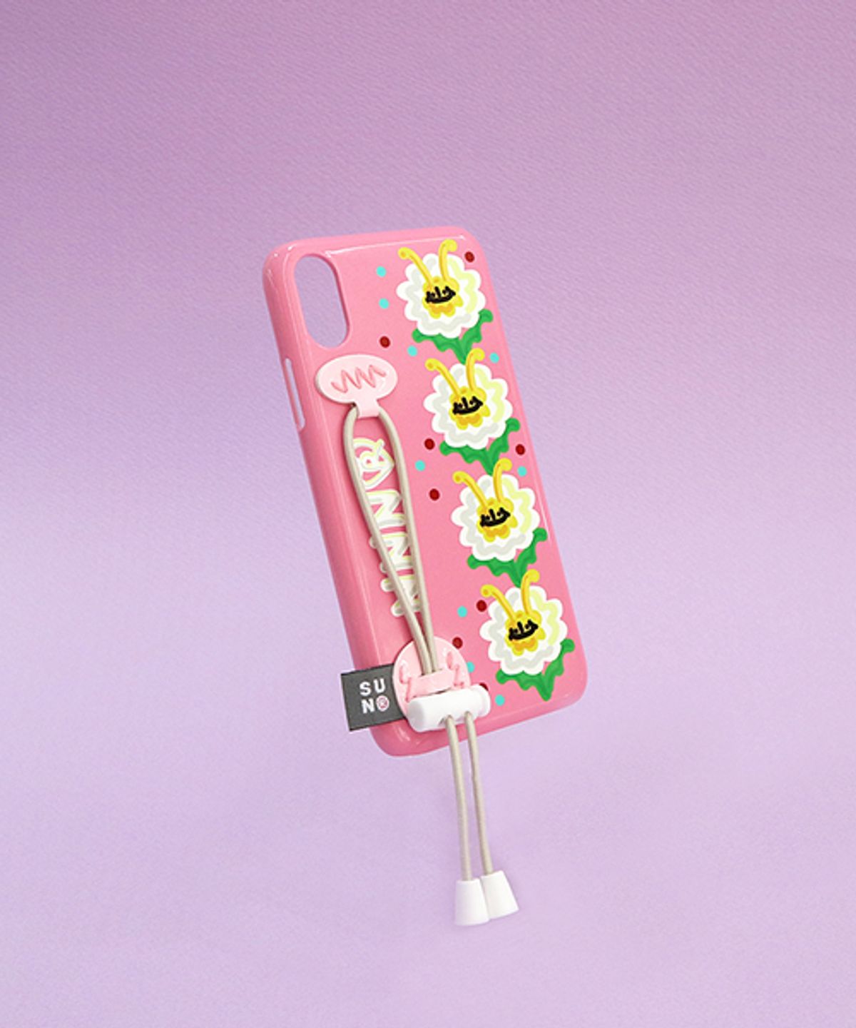 세컨드유니크네임(SECOND UNIQUE NAME) SUN CASE STRING GLOSSY PINK LILY