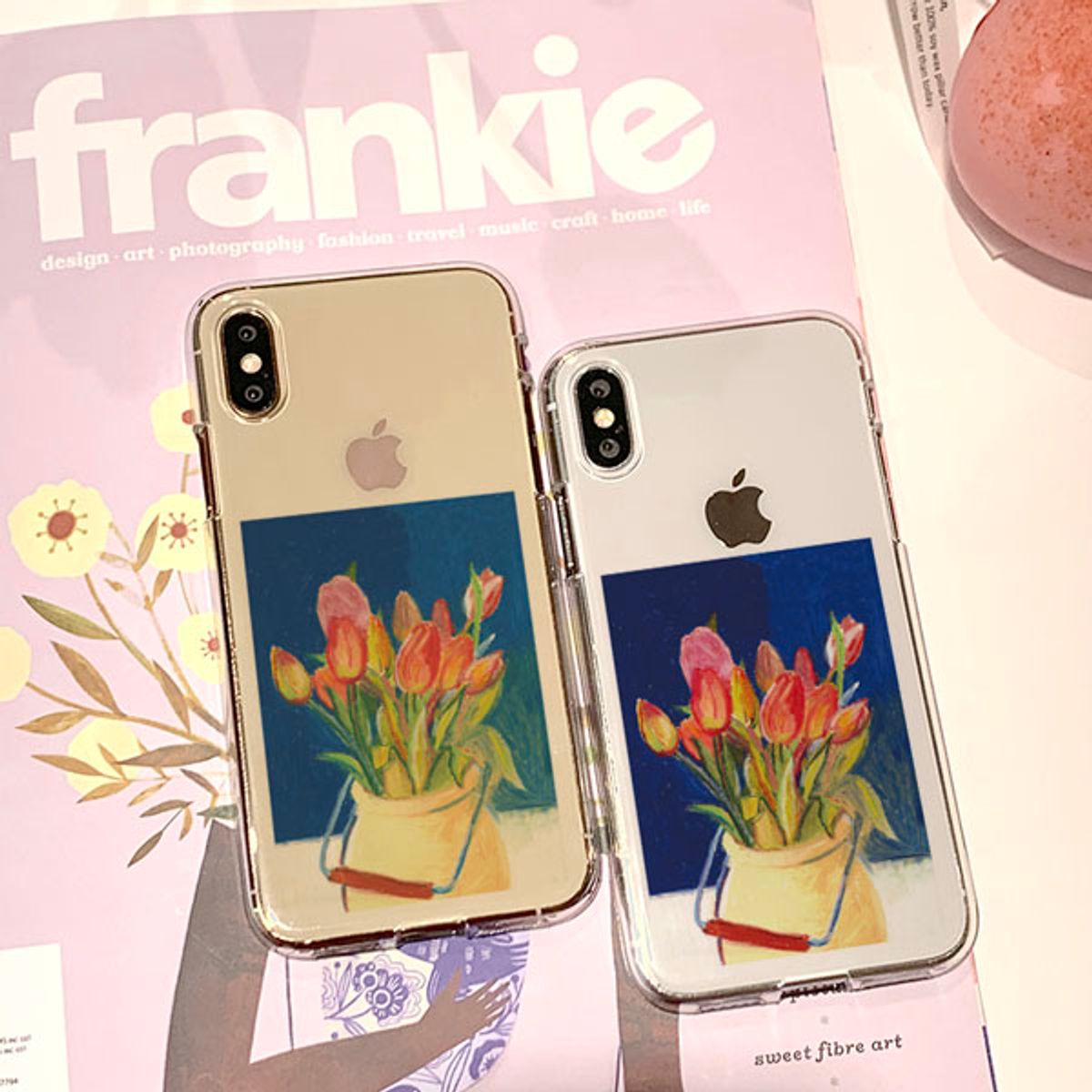 아칸(AKAN) 임그림 튤립 소프트젤리케이스