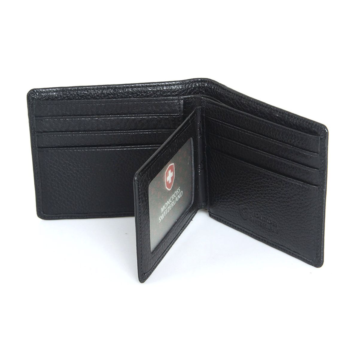 스위스 몽크로스(SWISS MONCROSS) 소가죽 남성반지갑 MSW3035BK