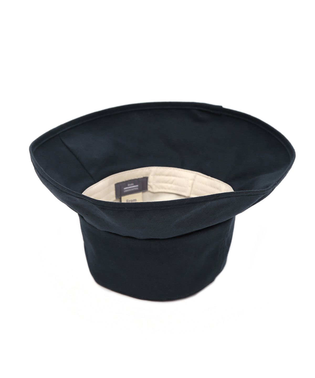 언더컨트롤 스튜디오(UNDERCONTROL STUDIO) 린넨 버킷햇 FOLD BUCKET / LINEN / FROM / D SEA
