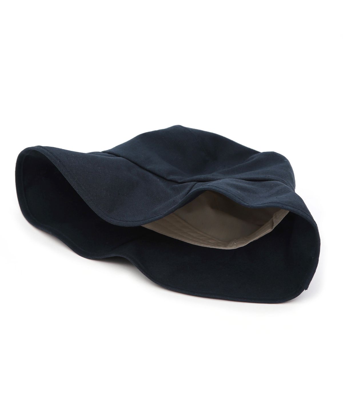 언더컨트롤 스튜디오(UNDERCONTROL STUDIO) 린넨 버킷햇 FOLD BUCKET / LINEN / FROM / D SEA