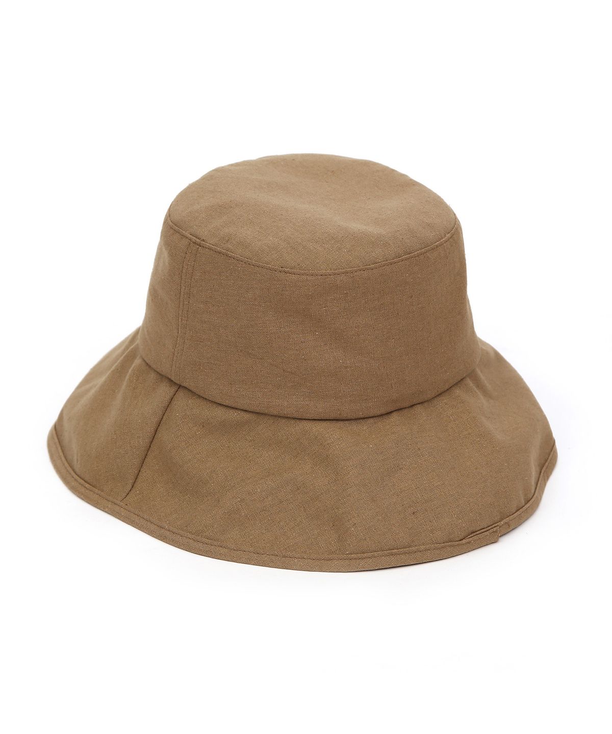 언더컨트롤 스튜디오(UNDERCONTROL STUDIO) 린넨 버킷햇 FOLD BUCKET / LINEN / FROM / S CAMEL