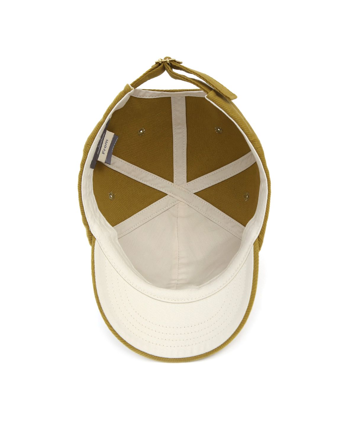 언더컨트롤 스튜디오(UNDERCONTROL STUDIO) 숏챙 볼캡 SHORT VISOR BALL CAP / FROM / D CORN