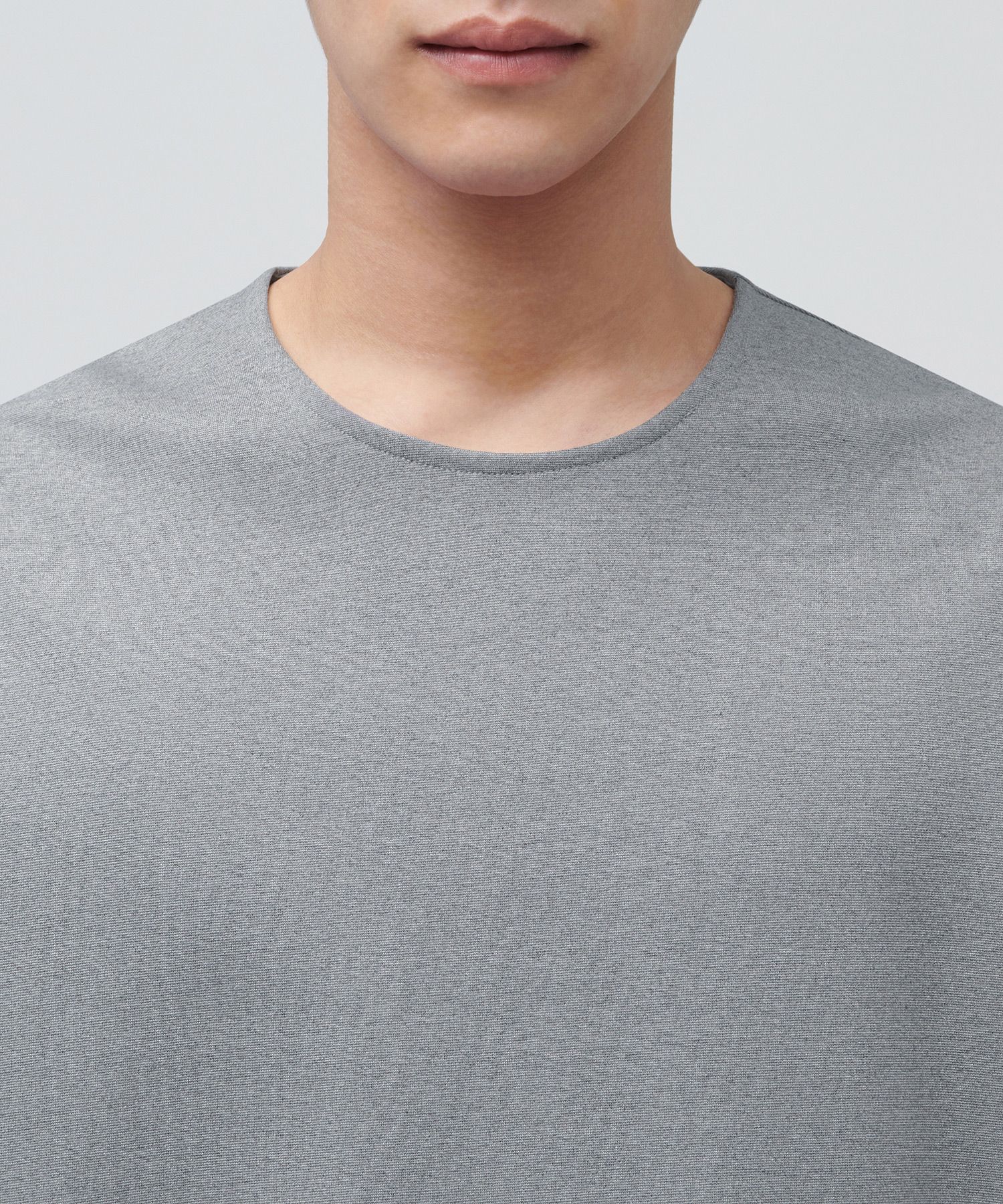 Tシャツ・カットソー *MUSINSA STANDARD* Ponte Crew Neck Long Sleeve T-Shirt Mediu MUSINSA | MUSINSA STANDARD Ponte Crew Neck Long Sleeve T