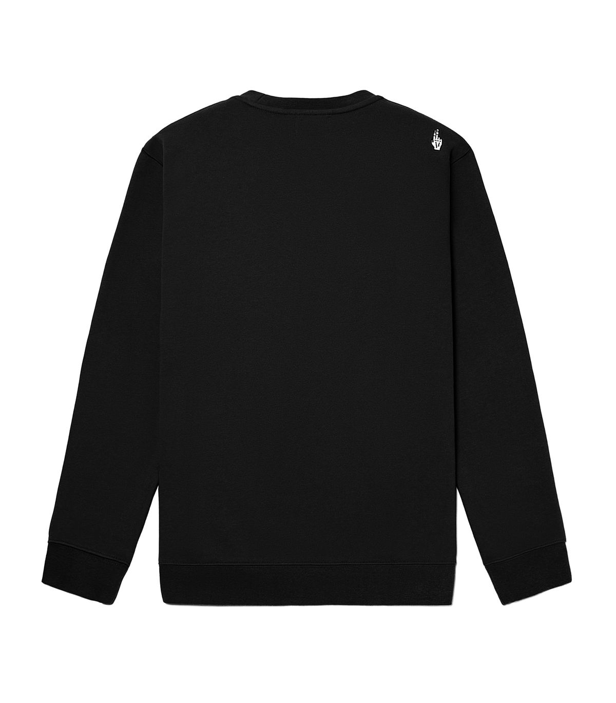바이브레이트(VIBRATE) POP-EYES FROG LOGO SWEATSHIRTS (BLACK)