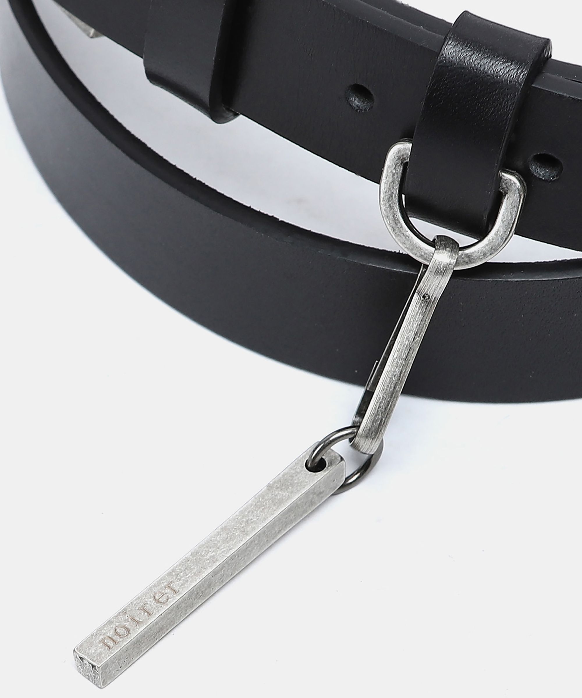 MUSINSA公式 | NOIRER [Natural cowhide] Leather key ring belt