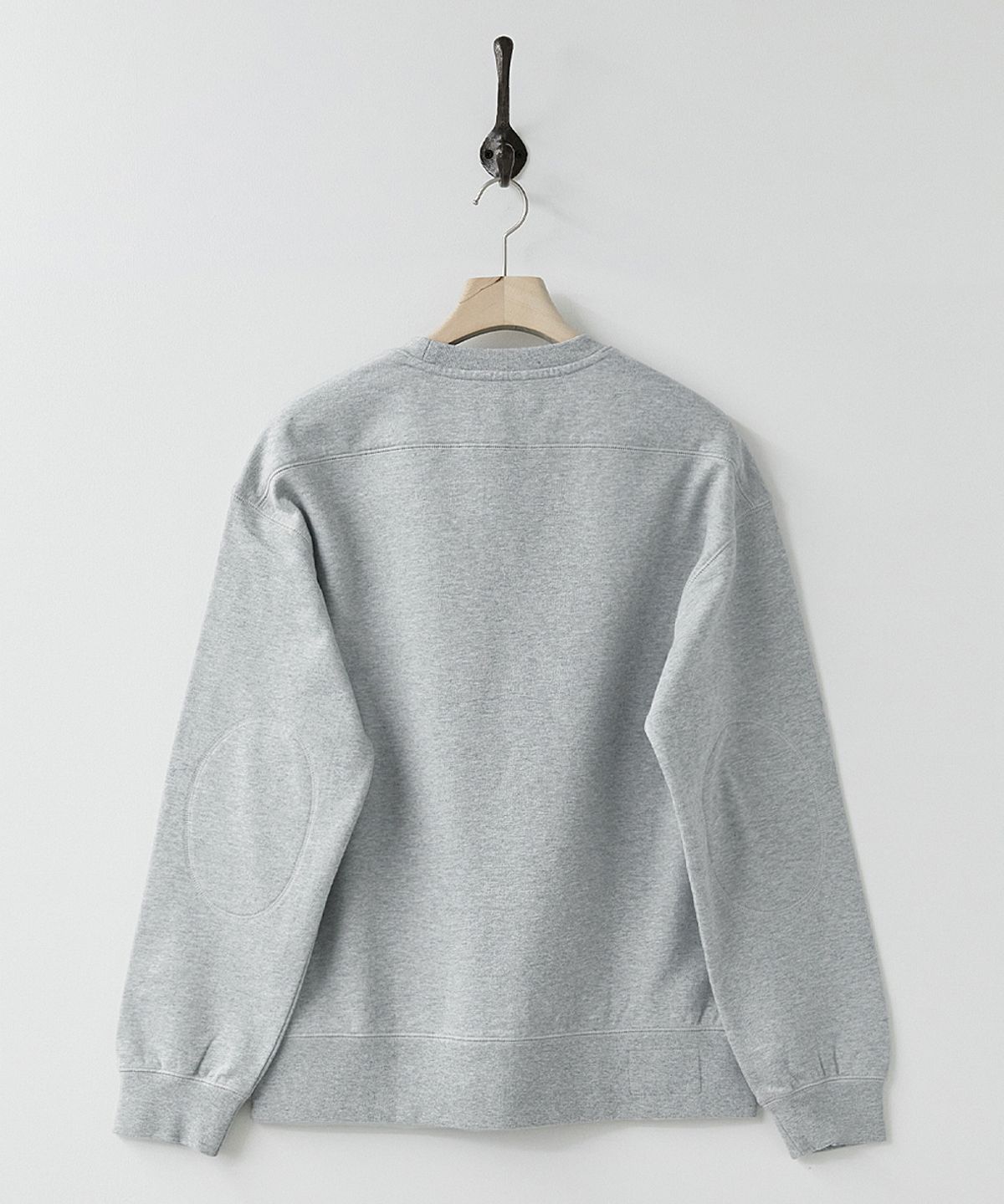 러프사이드(ROUGHSIDE) Oversized Sweat Shirt M.Grey