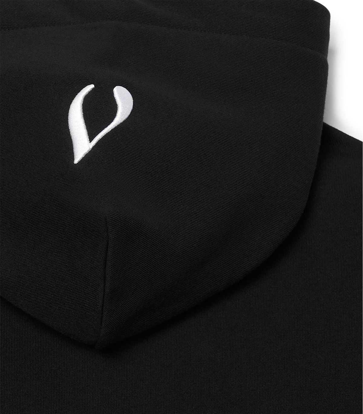 바이브레이트(VIBRATE) RAINBOW LOTUS LOGO HOODIE (BLACK)