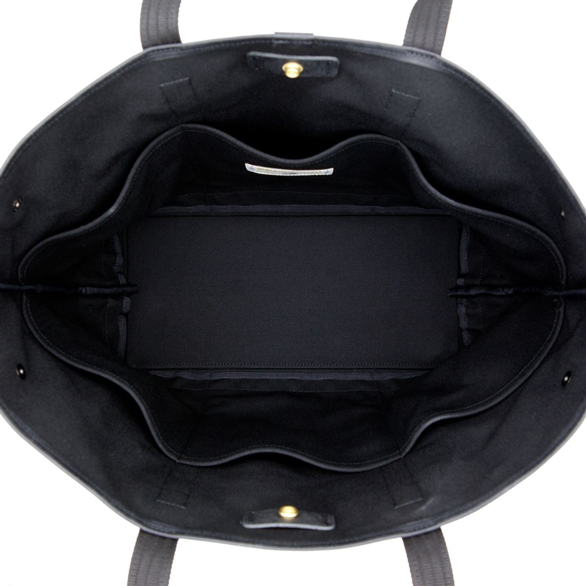 브라스보트(BRASSBOATS) 블랙와치 왁스캔버스 숄더백