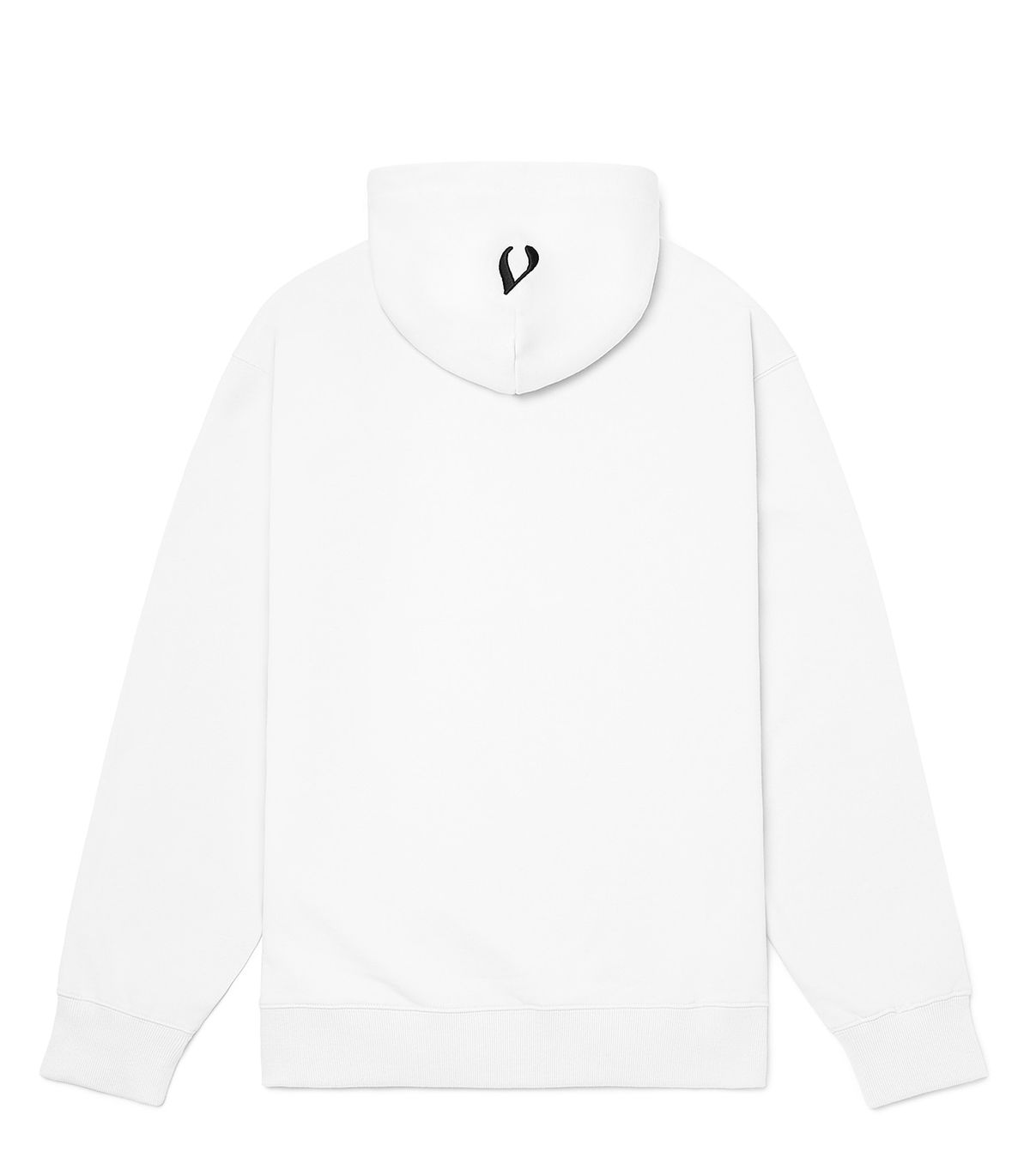 바이브레이트(VIBRATE) RAINBOW LOTUS LOGO HOODIE (WHITE)