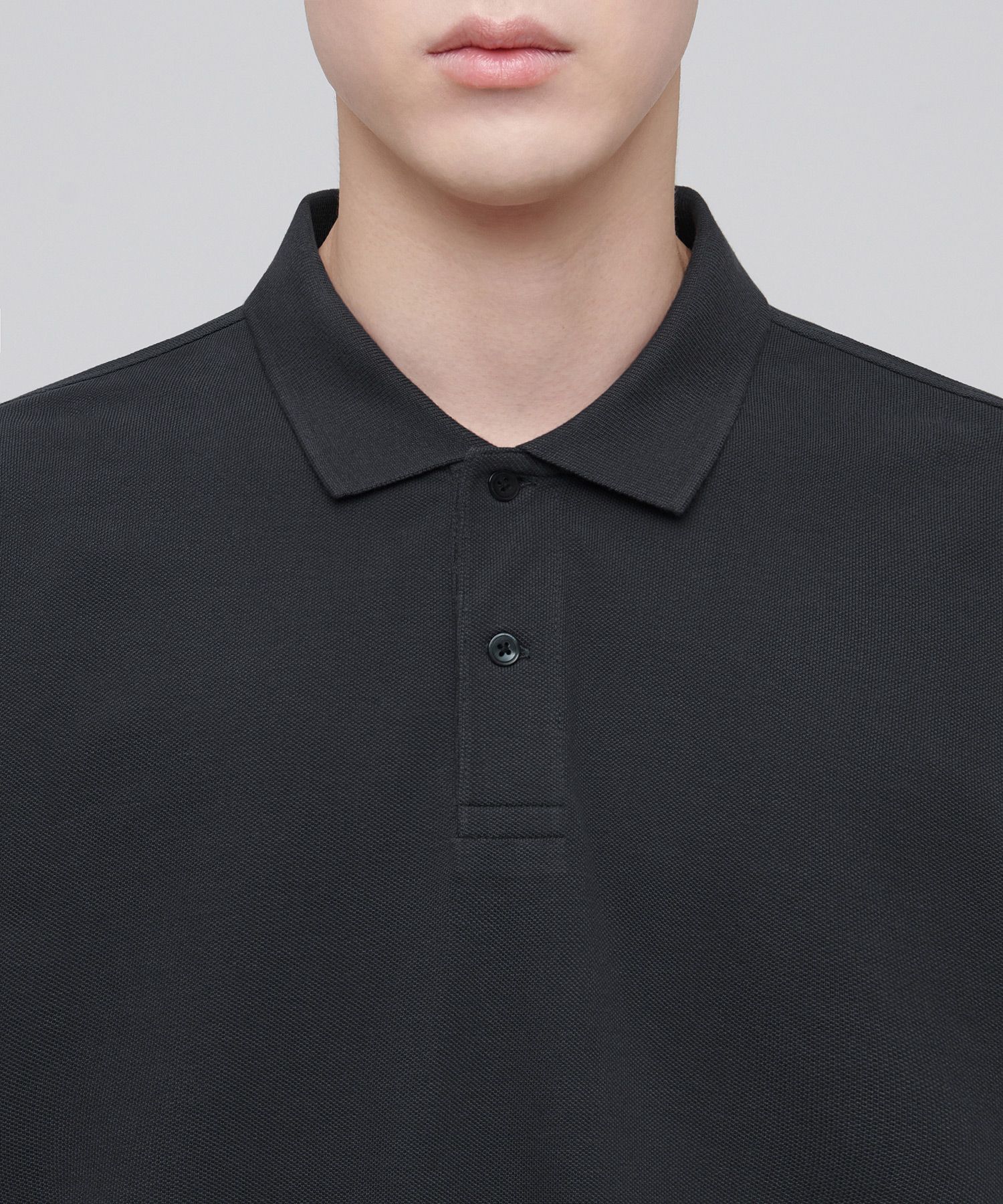 ★MUSINSA STANDARD★ Relaxed pigment shirt dark grey MMDSH50 MUSINSA公式 | MUSINSA STANDARD SILKET RELAXED FIT CREWNECK T