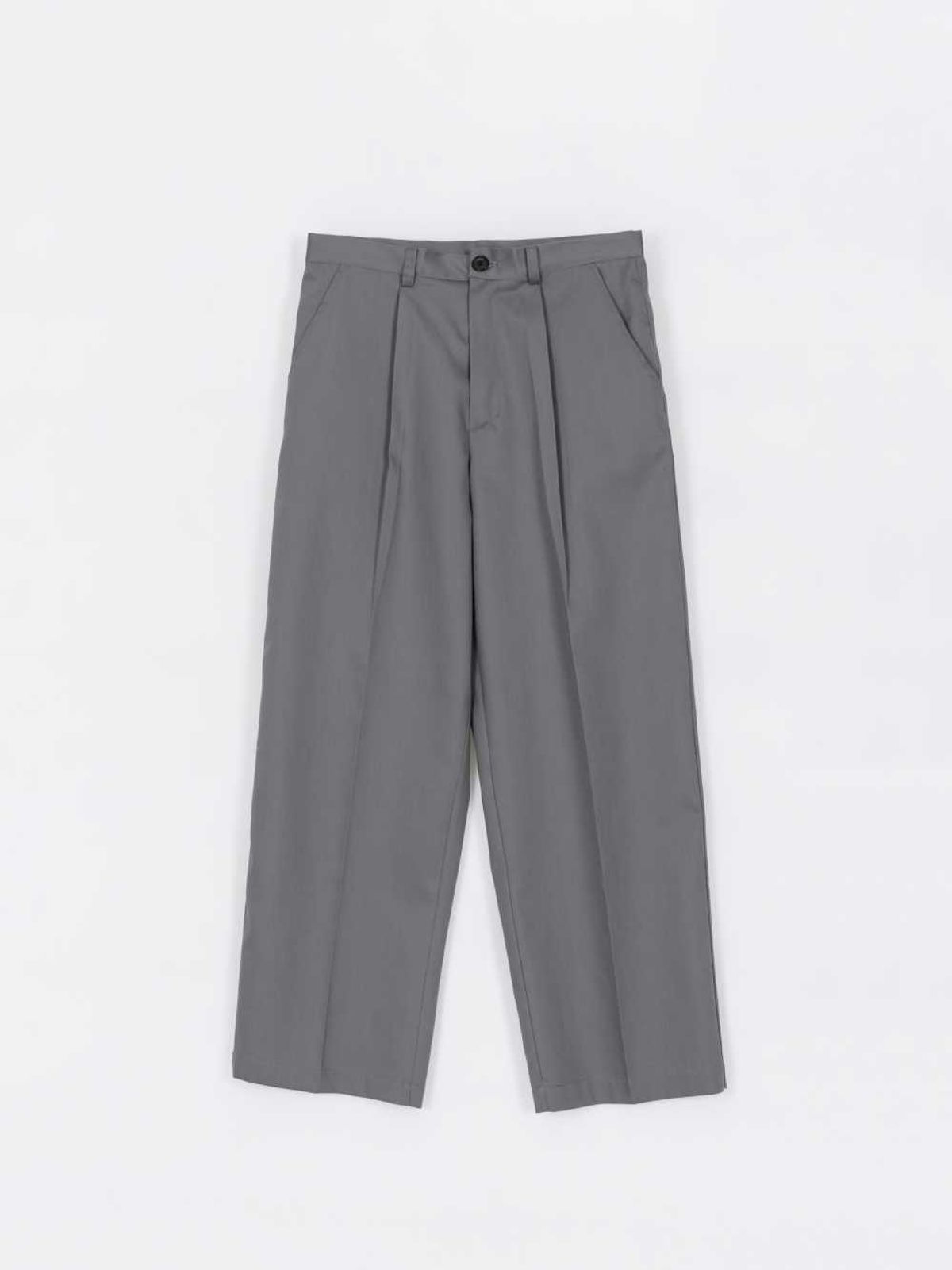 261이유아이(261EUI) BACK LOW POCKET PANTS GRAY