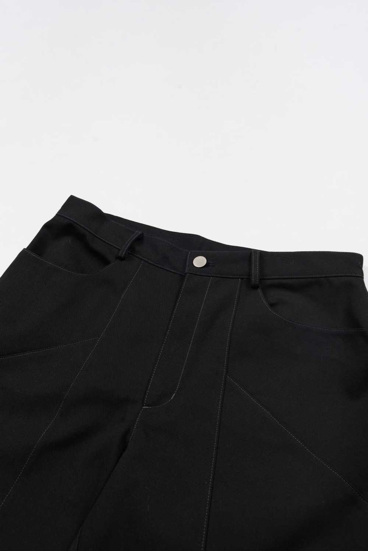 261이유아이(261EUI) INCISION TWIL PANTS BLACK
