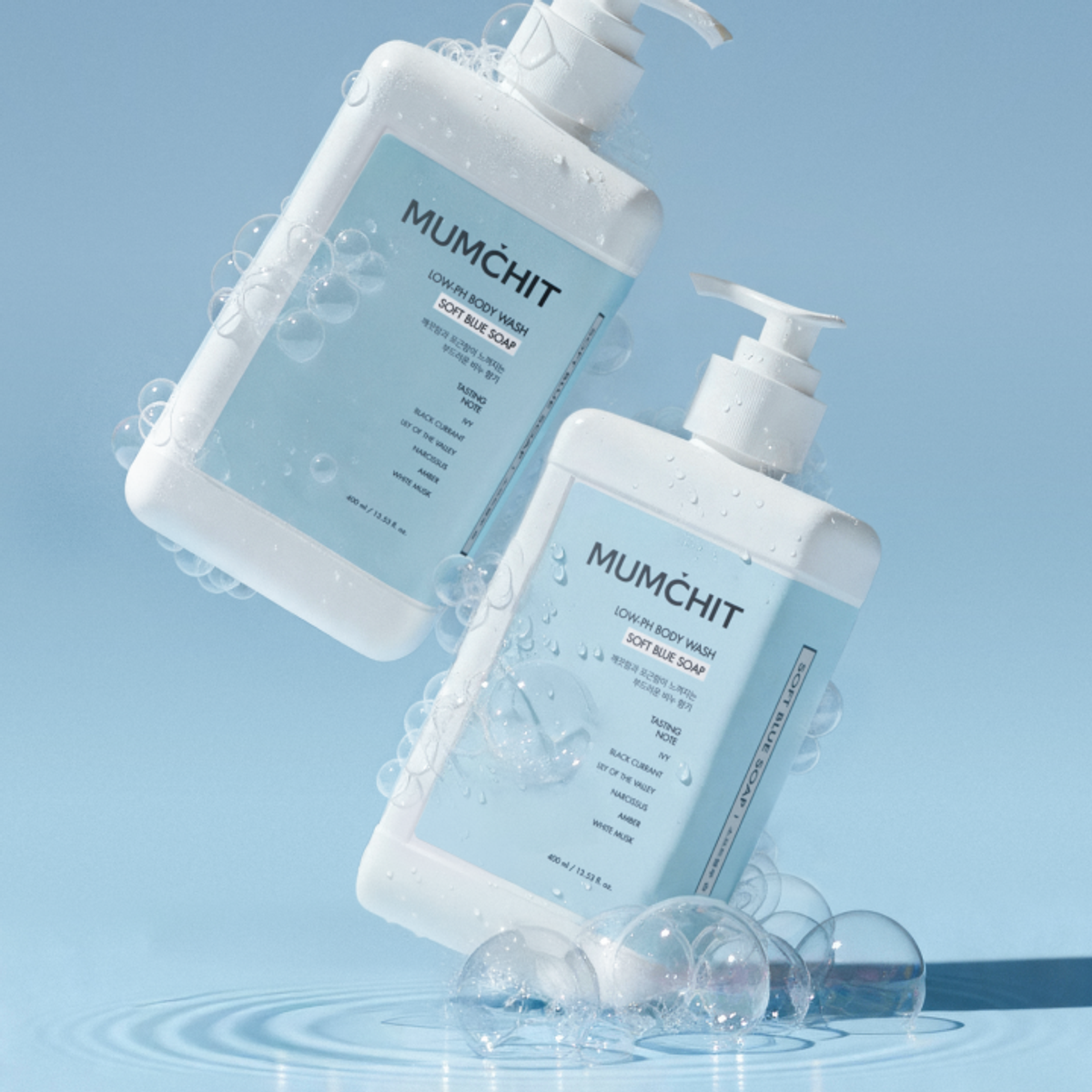 멈칫(MUMCHIT) 멜팅 퍼퓸 약산성 바디워시 400ml (4종 택1)
