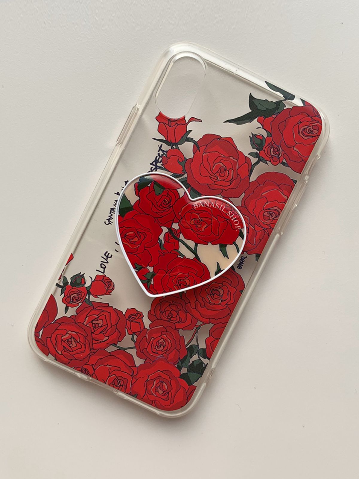 바나실 샵(BANASIL SHOP) [그립톡/하트톡] Santana Rose
